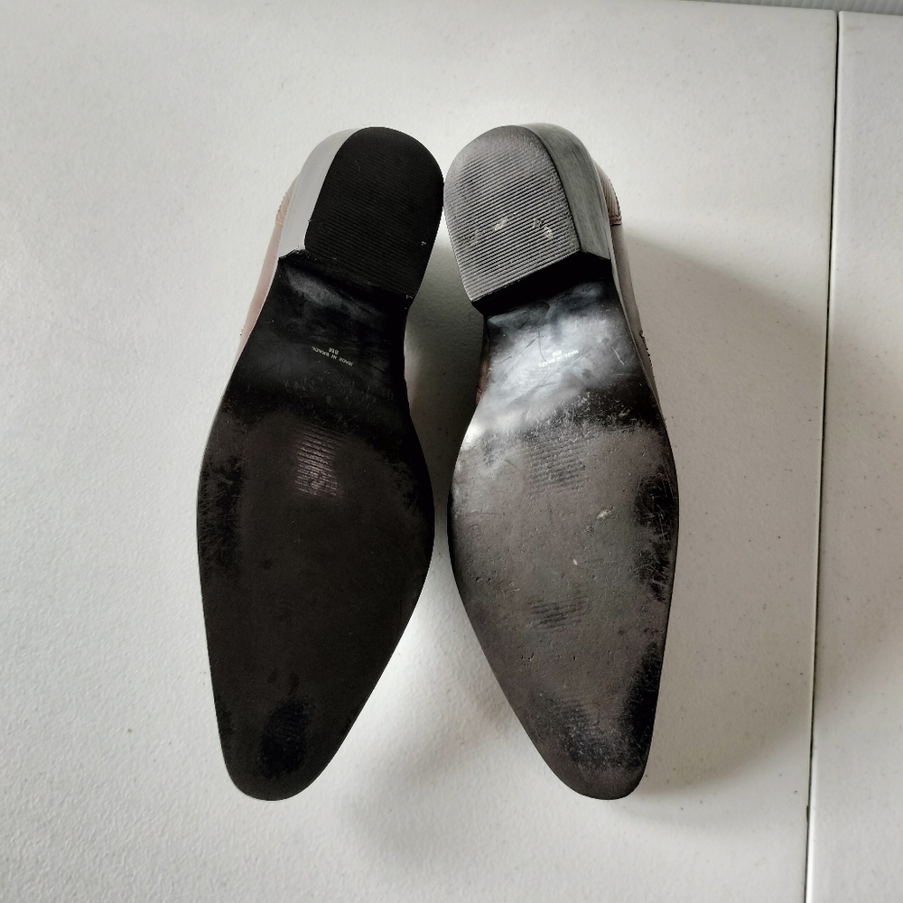 Circus By Sam Edelman Slade Black Slide Sandals Heels 7.5 Wedding Vacation - Picture 12 of 12